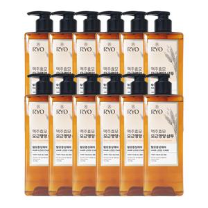려 맥주효모 모근영양 샴푸 600ml x12