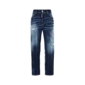 디스퀘어드2 스트레이트 팬츠 S75LB1062S30664 470 BLUE