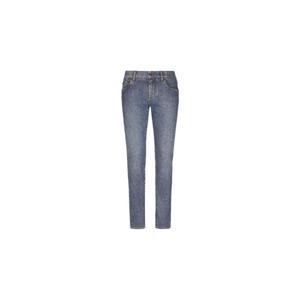 26 SS 돌체앤가바나 로고 아플리케 스키니 진 GY07LDG8HA7 TP432470954