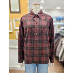 BCBG 세이브존01 랠리 체크 블라우스 B5DAB421