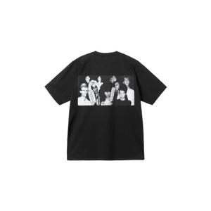 Stussy스투시 x 마틴 로즈 콜라주 피그먼트 다이드 티셔츠 블랙 3903826
