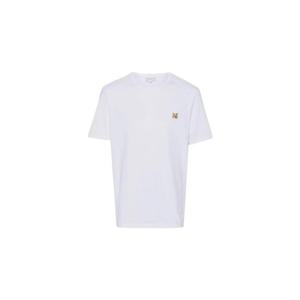 Maison Kitsune메종 키츠네 폭스 헤드 패치 레귤러 티셔츠 화이트 LM00104KJ0008-P100