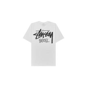 Stussy스투시 스탁 서울 티셔츠 화이트 39038773903980
