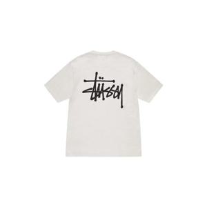 Stussy스투시 베이직 스투시 피그먼트 다이드 티셔츠 내츄럴 2024 1905001G