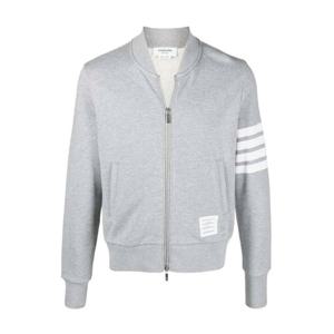 26SS 톰브라운 루프백 4바 라이트그레이 남성 봄버자켓 MJT280A 00535 055