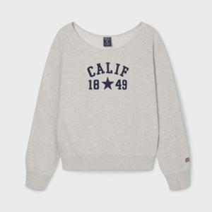 [후아유]여성 Cali Raw Cut Sweatshirt(Loose Fit) WHMWG2291F