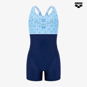 아레나 레이시 아동 3부 반신 레이서백 A6SG1GL07 NVY