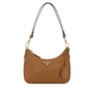 프라다 여성 브라운 Prada 미니 가죽 지퍼 숄더백 1BC204VQOMNZV F03CW