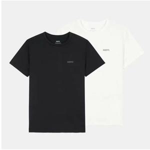 [네파] 공용 반팔 라운드 2장세트 데일리팩 기능 티셔츠 2PACK 7LG5360C01 7LG5360