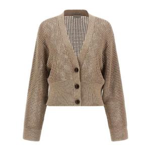 26SS 브루넬로 쿠치넬리 Cadrigan sequin mesh MDV762106C069 TP571576041