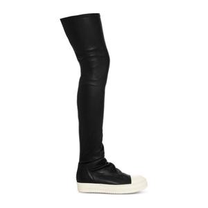 릭오웬스 블랙 스트레치 토 캡 부츠 RP01F6893 LS911
