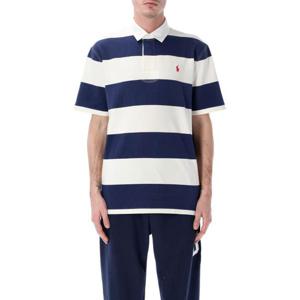 폴로 랄프로렌 반팔 티셔츠 710964538 501 WHITE NAVY