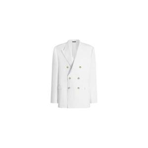 26 SS 돌체앤가바나 더블 브레스티드 토르미나 리넨 재킷 G2NW1TGK326 TP450731441