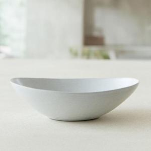 [키친] 이천도자기 헤리티지 너울 화이트 칩그라탕기 2호 23cm 식기 그릇 플레이트