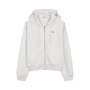 [폴햄]여성 코숏 더블니트 후드 크롭 집업(PHG5TC2210)