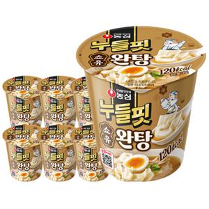 농심 누들핏 쇼유완탕 8개