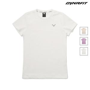 [다이나핏] (택가 39,000원) 오프화이트 여성 ESSENCE (에센스) 반팔 티셔츠 YWM24226W3