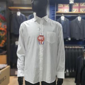 런던포그 본점 HL01 화이트 레귤러  셔츠 LJR3A05