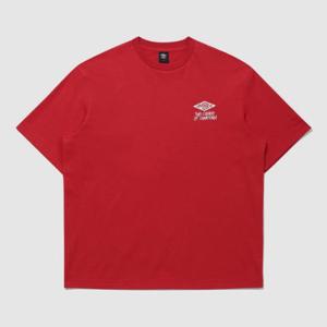 M 엄브로반팔티 NQK UQ221CRS46-RED 아카이브 트로피 반팔 티셔츠/RED
