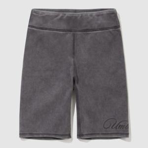 M 엄브로반바지 NQK UQ122CPF29-DCH 레이트 체크아웃 우먼스 바이커 숏츠/DARK CHARCOAL