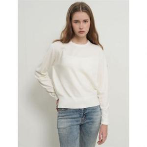 제너럴아이디어 릴렉스드 에센셜 크루넥 풀오버 [WHITE] GF1LKP510 383423