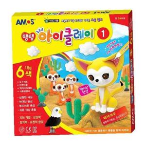 아모스 탱탱아이클레이6본(18gx6색)