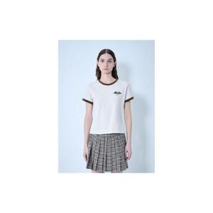 26 SS 몽클레어 여성 링거 티셔츠 자수 디테일 포함 mon0264024pin
