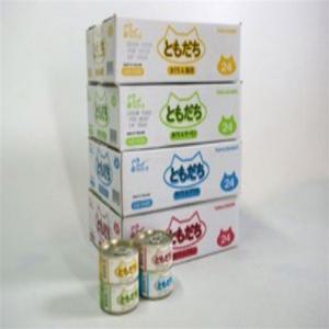 고양이캔 도모다찌 참치 게살 캔 80g x 1Box 24개입