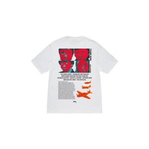 Stussy스투시 x 토킹 헤즈 스탑 리메인 인 라이트 티셔츠 화이트 3903895