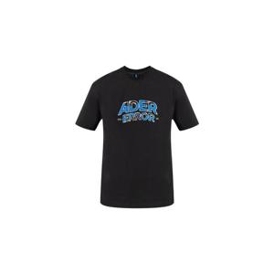 Ader Error아더에러 에드카 로고 티셔츠 느와르 BN25FYTS0101BK