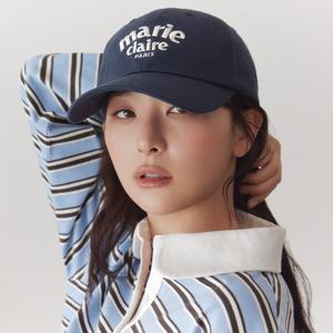 [마리끌레르] [정가39,000원] 아치 로고 볼캡(MAGAHT06MNY)