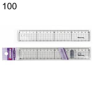 [문구] 500 방안자 20cm SH-B001 두께 2.4mm 100개