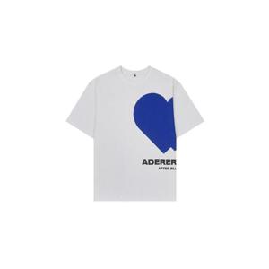 Ader Error아더에러 트윈 하트 빅 로고 티셔츠 오프 화이트 BLASSHT16OW