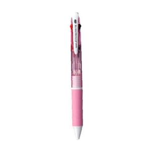 유니 제트스트림 4색볼펜 SXE4-500-07 핑크/(0.7mm 흑+청+적+녹) (1개)