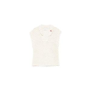 26 SS 포르테포르테 물결 크로셰 티셔츠 14936MYKNIT TP452285125