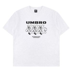 엄브로 더비독 트리플 반팔 티셔츠 UR123CRS33WMG