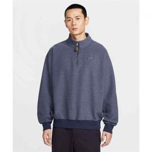 나이키 솔로 스우시 플리스 쿼터집 탑 M - 미드나이트 네이비 IQ3975-410 407140