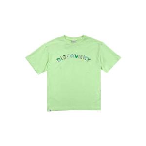 디스커버리 키즈 콜라보 빅로고 반팔티셔츠 DKRS53043-MTN