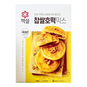 베이킹재료 백설 찹쌀호떡믹스 X 400g 5개