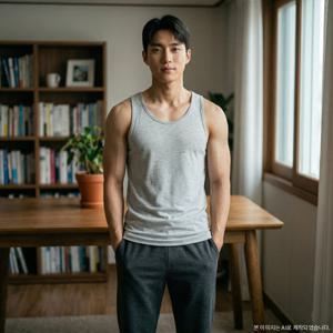비비안  면 냉감 쿨링 남자 데일리 나시 런닝-BS(RU1228)