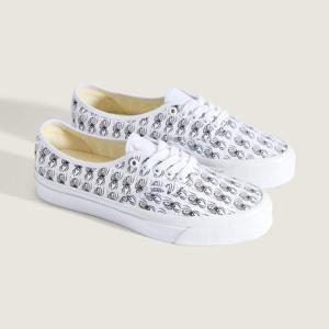 [반스](아티스트 컬렉션) VANS x Ed Davis 반스 프리미엄 어센틱 44 화이트 VN000EAKTWB
