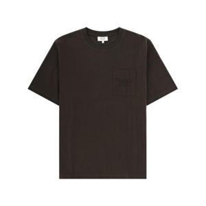 메종키츠네 반팔 티셔츠 QM00104KJ7025 0453 BROWN