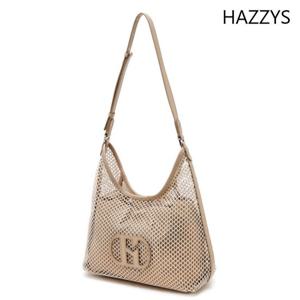 [H20썸머]베이지 네트 호보 숄더백M HIBA6E812I2