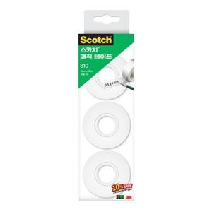 3M 스카치 매직테이프 810R-3(18X32M) 세이빙 팩 10%
