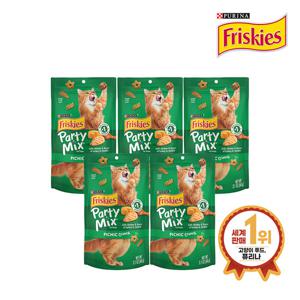 퓨리나 파티믹스 고양이간식 피크닉크런치 60G 5개
