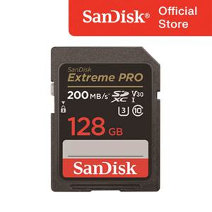 샌디스크 익스트림 프로 SD Card V30 128GB 128기가 고속전송 고해상도 4K UHD 비디오촬영 SD카드 Extreme Pro SDSDXXD