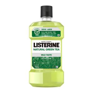 리스테린 내추럴 그린티 마일드 750ml