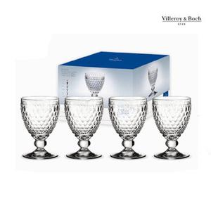 [빌레로이앤보흐] 보스톤 워터고블렛 132 중 화이트 4P SET