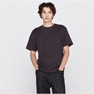 [백화점][지오다노]남성 여름 릴랙스핏 크루넥 반팔 티셔츠 025903