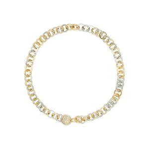 토리버치 파베 체인 네크리스 176985